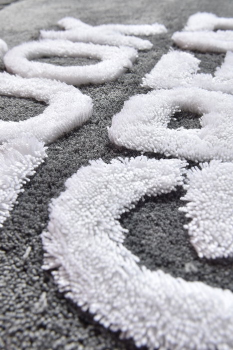 Mijölnir Juego de alfombras de baño acrílicas Grey